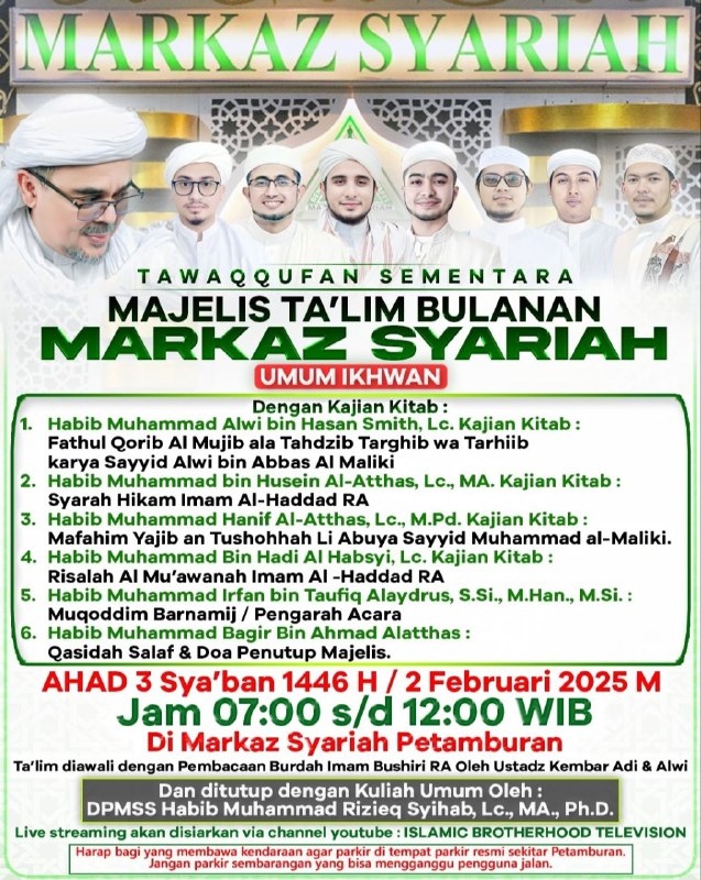 Follow Akun Medsos Resmi Habib Hanif …