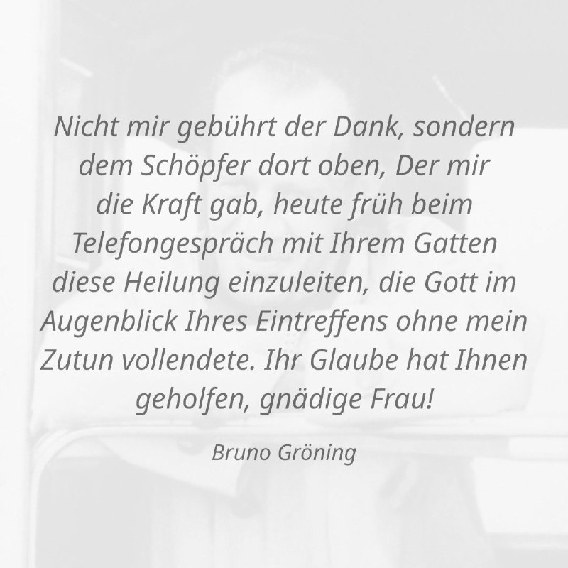 Bruno Gröning Zitate & Inspiration