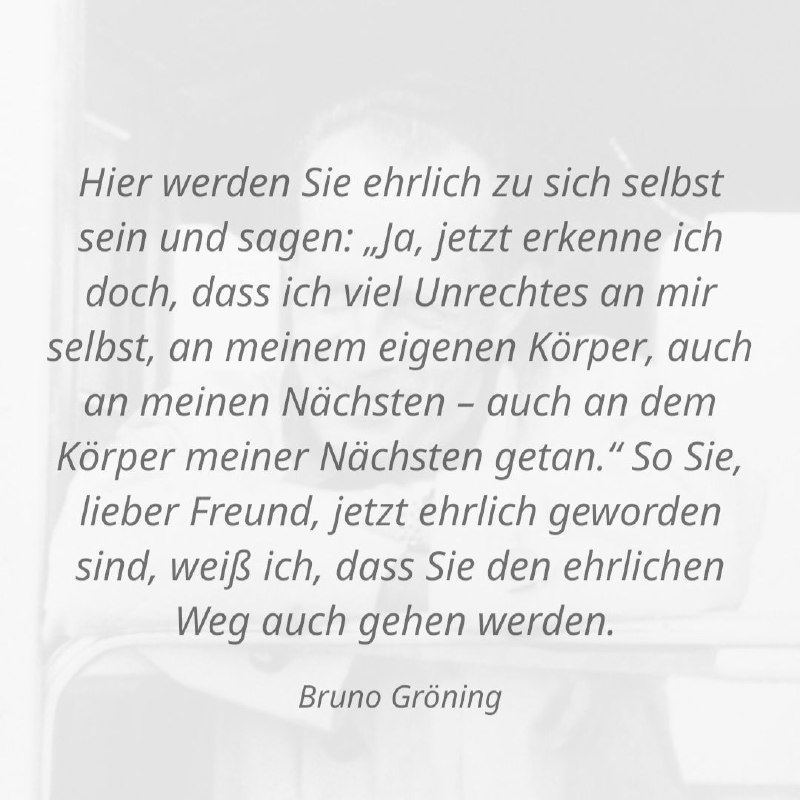 Bruno Gröning Zitate & Inspiration