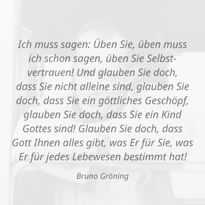 Bruno Gröning Zitate & Inspiration