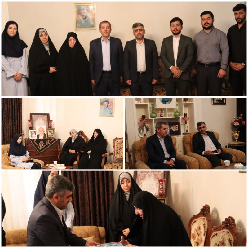 بازدید و تجلیل از خانم معظم …