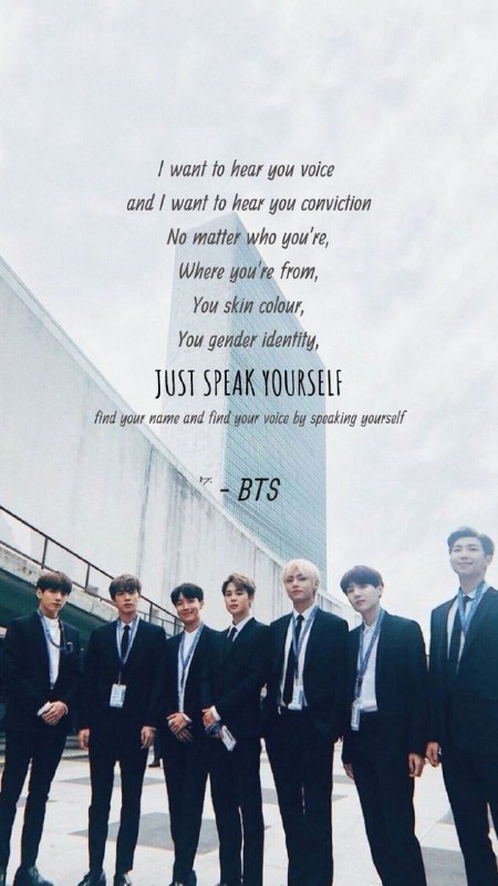 : ̗̀➛ just speak yourself ***💜***