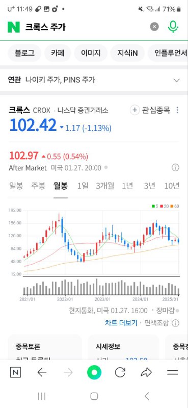 [#크록스](?q=%23%ED%81%AC%EB%A1%9D%EC%8A%A4) [#룰루레몬](?q=%23%EB%A3%B0%EB%A3%A8%EB%A0%88%EB%AA%AC) 만 보더라도