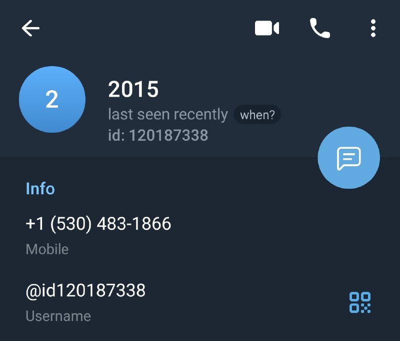 ~~telegram Account Created 2015