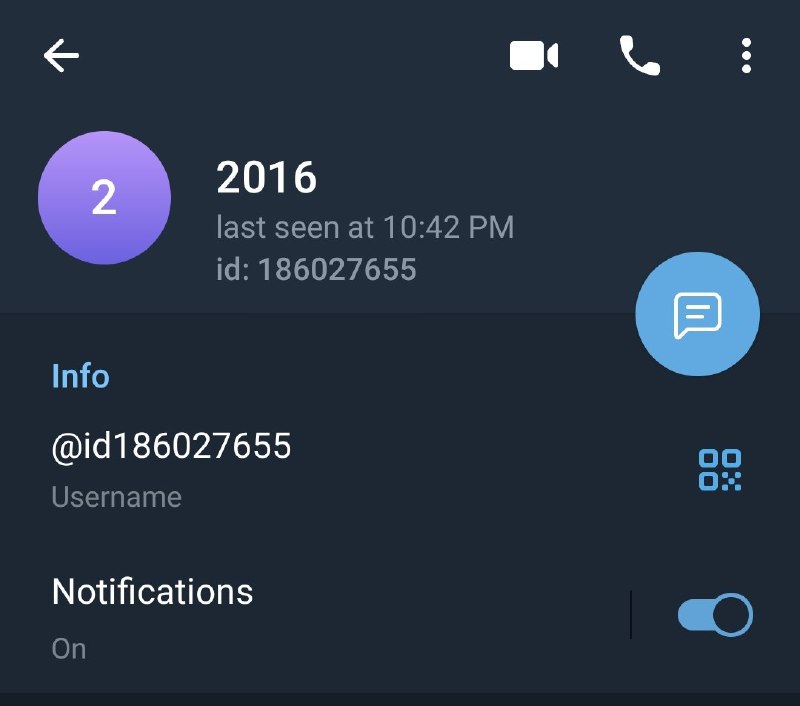 ~~telegram Account Created 2016