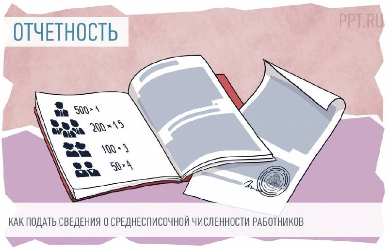 Инструкция: как подать информацию о среднесписочной …