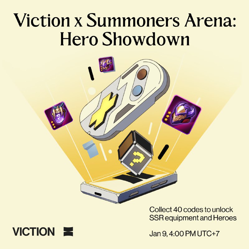 **Viction x Summoners Arena: Hero Showdown! …