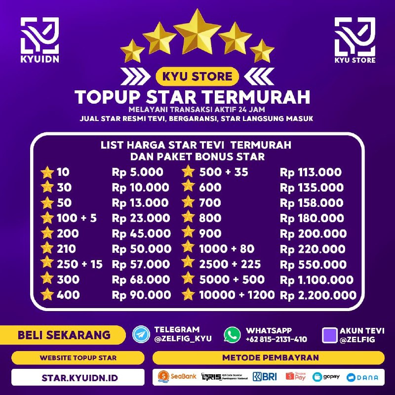 ***⭐️***LEBIH MURAH***⭐️***