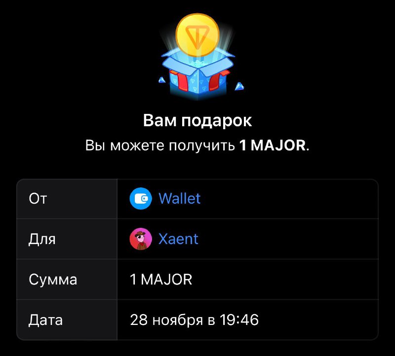 Кошелек от тг раскидал по 1 …