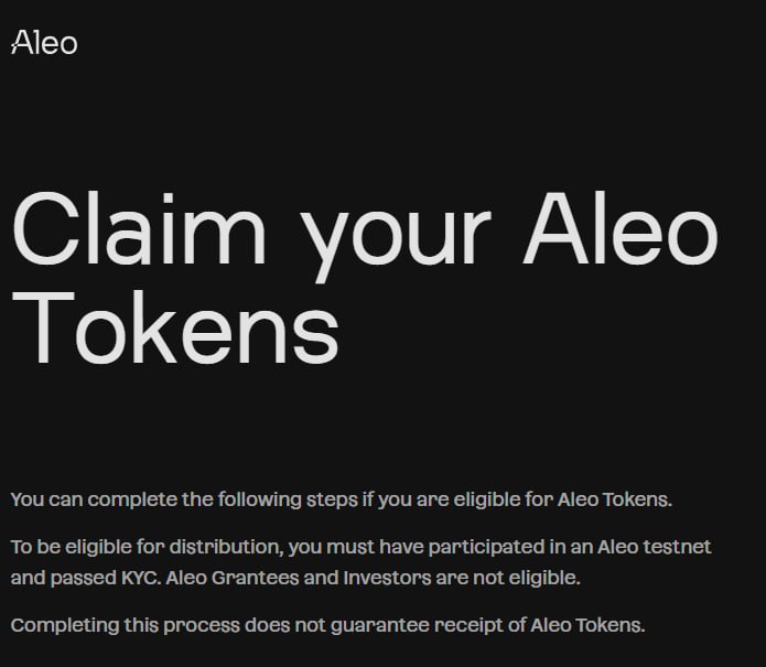 ***🔔******🔔*** **Aleo Airdrop** ***🔔******🔔***