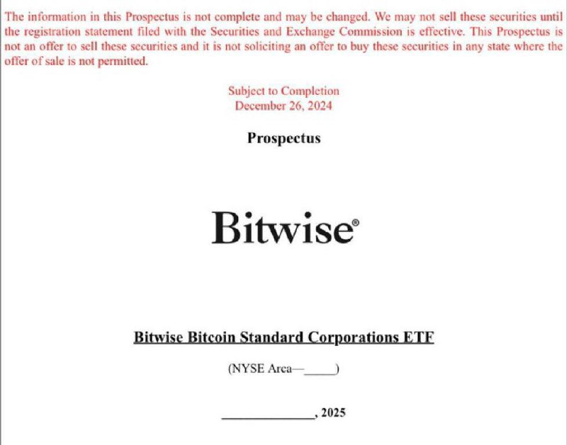 ***📌*** **Bitwise has filed for a …