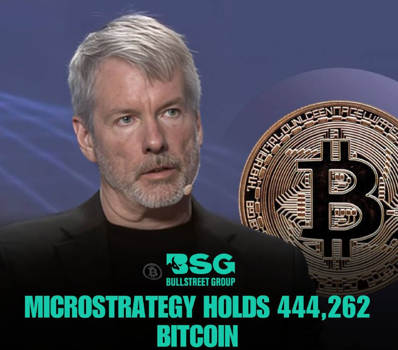 ***📌*** **MicroStrategy holds 444,262** **$BTC****, which …