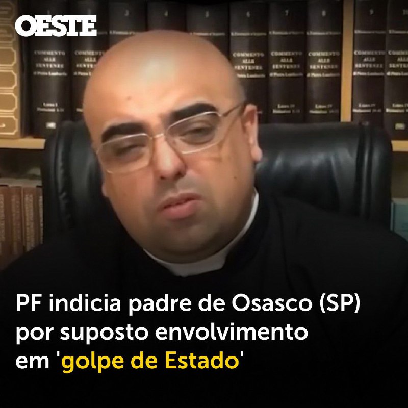 Até o padre tá envolvido com …