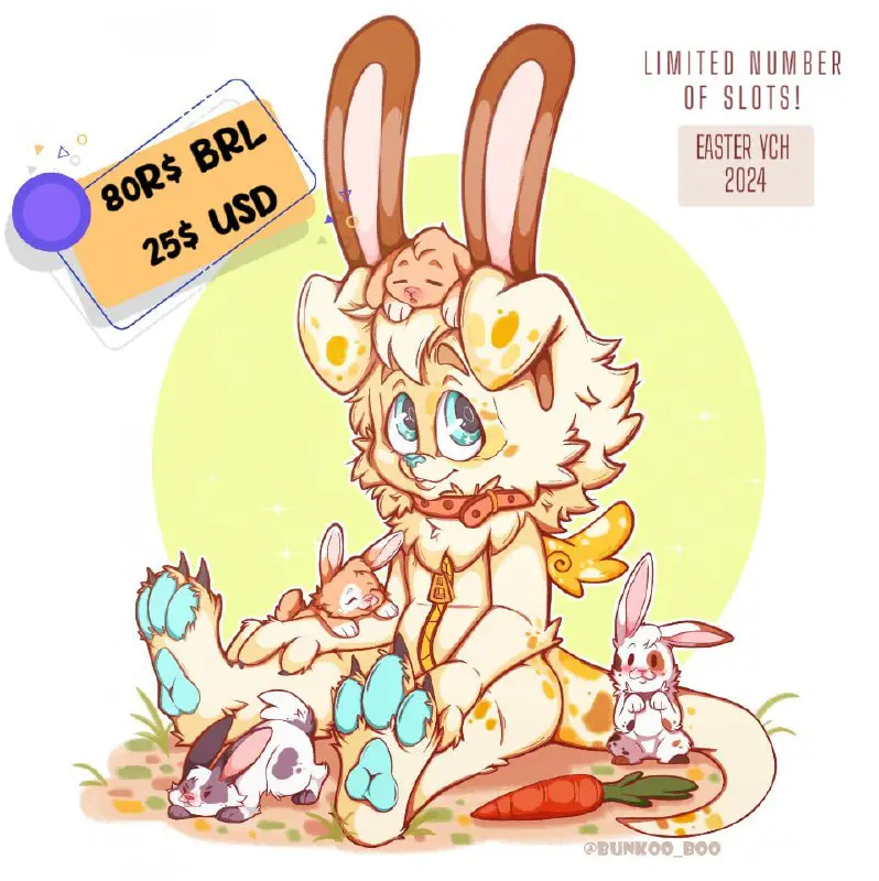 YCH Easter / YCH Páscoa 2024***✨***