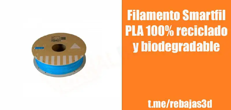 [​​](https://telegra.ph/file/8ee623f57c412ddc7da48.jpg)**Filamento PLA Reciclado Smart Materials por solo 12€**