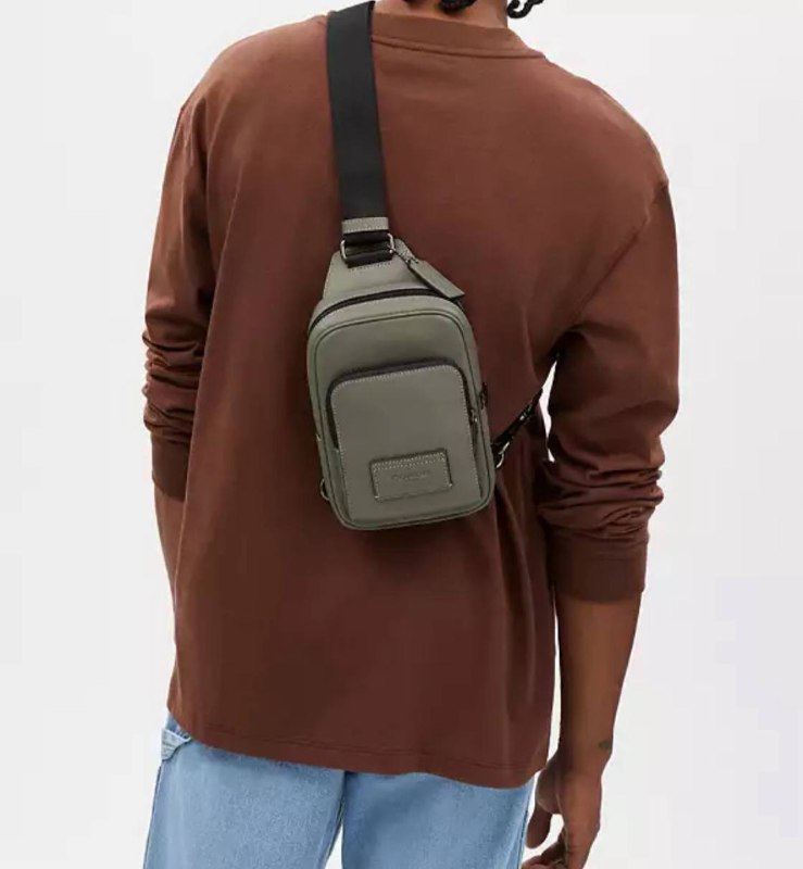 **1. Coach Racer Sling Pack