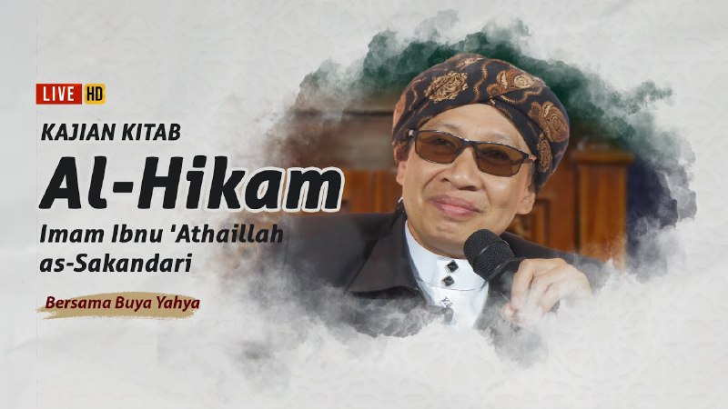 ***🔴*** Sedang berlangsung Kajian Kitab Al-Hikam