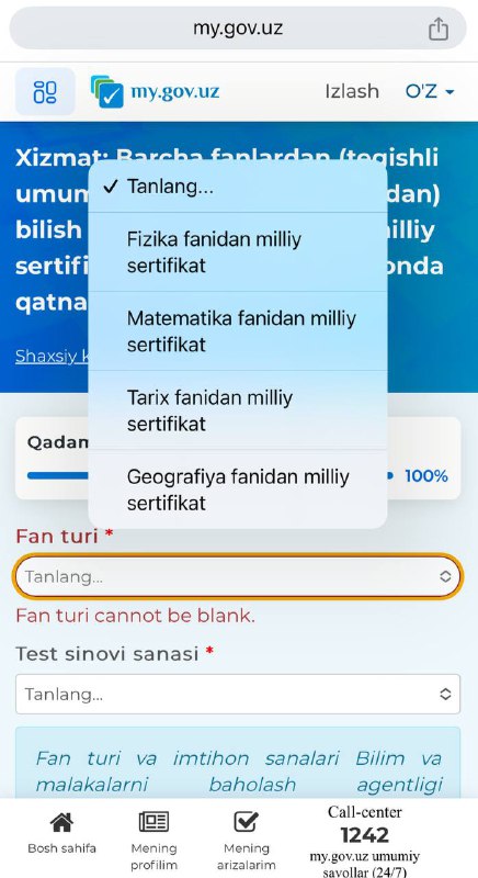 ***‼️*** Fizika, matematika, tarix va geografiya …