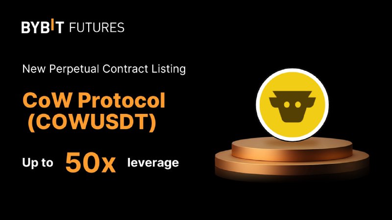 *****📣*** New Listing:** [**COWUSDT**](https://x.com/CoWSwap) **Perpetual Contract**