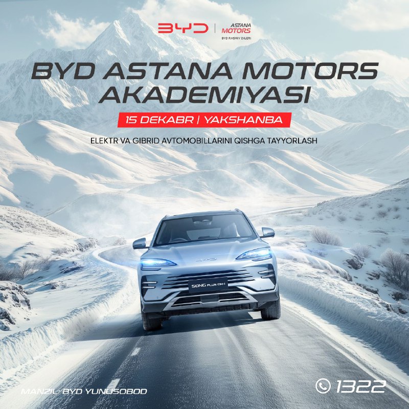 BYD ASTANA MOTORS Academy va yangi, …