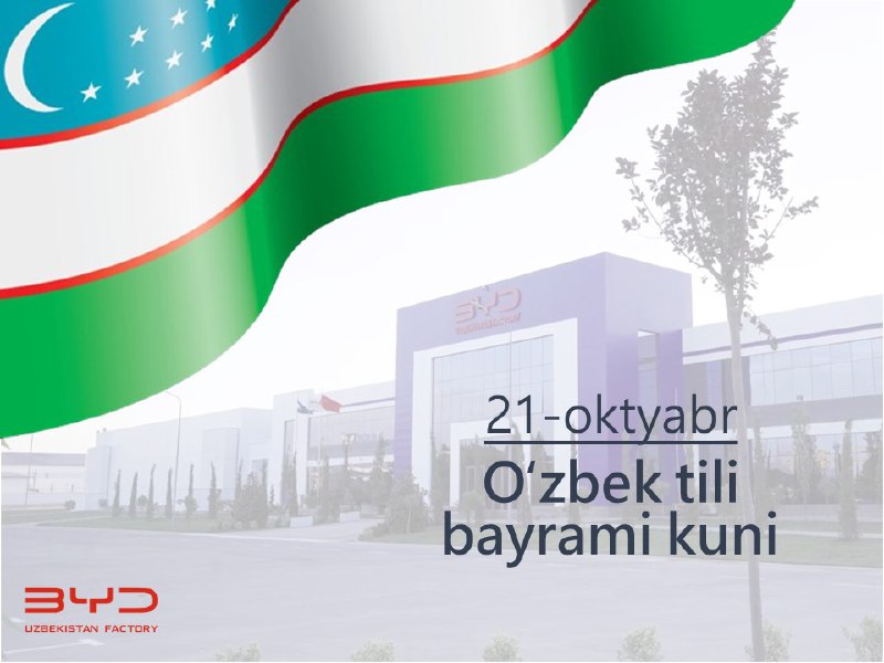 “BYD Uzbekistan Factory” MChJ qo’shma korxonasi …