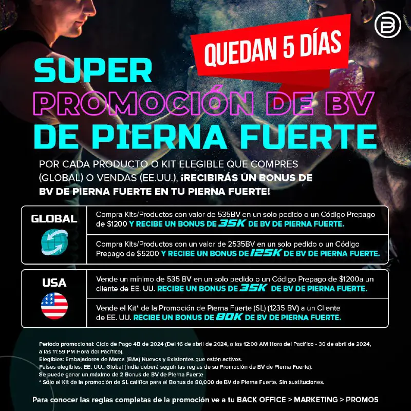 ***‼️*****QUEDAN 5 DÌAS**