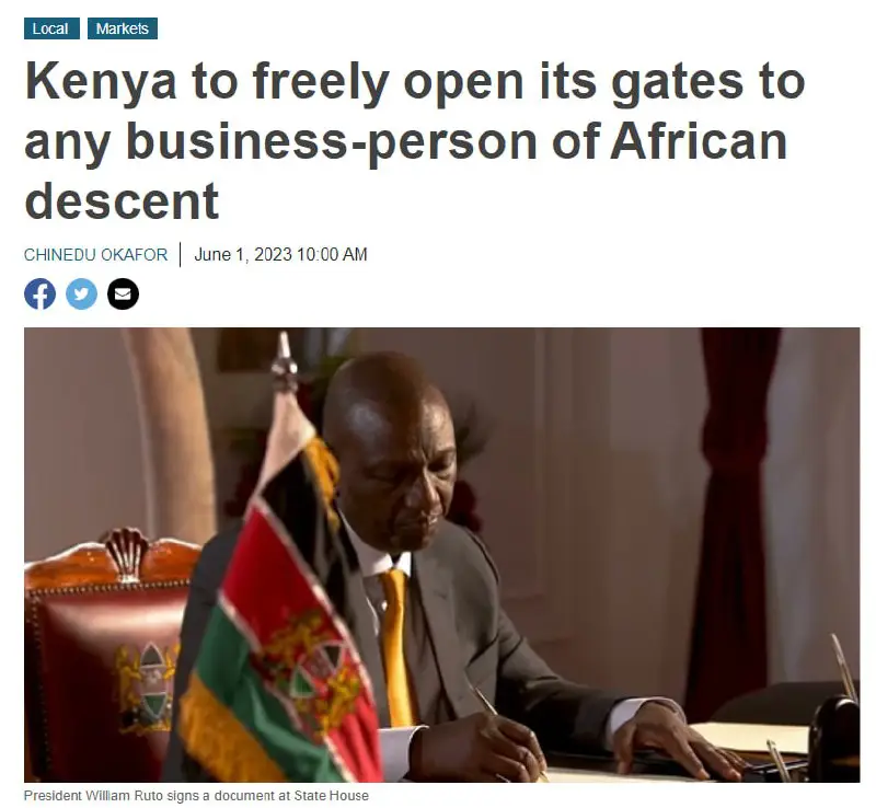 Kenya becomes the latest nation in …