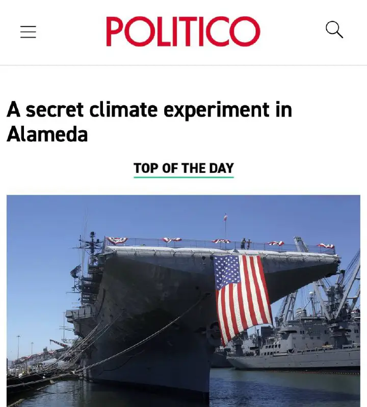 ***🇺🇸*** **"Tajný klimatický experiment v Alamede":** …