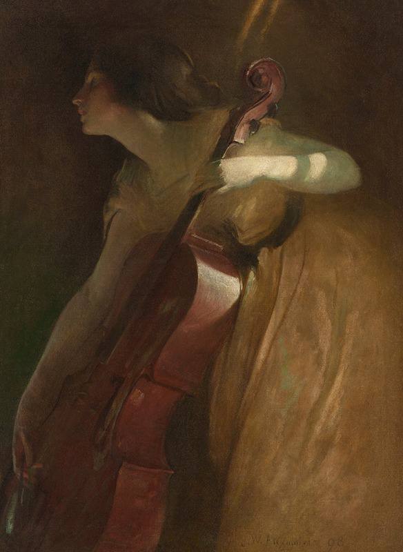 John White Alexander, A Ray of …