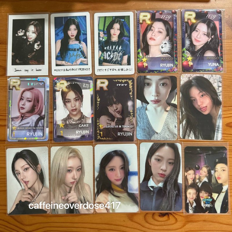 WTS ITZY PCS