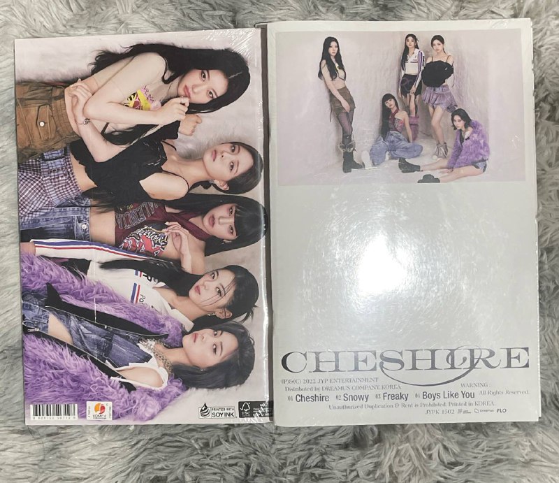 itzy cheshire sealed album