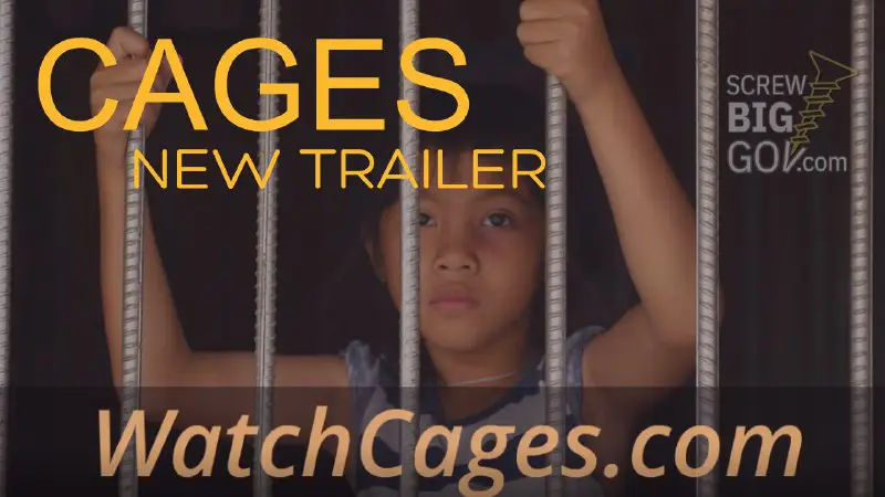 #CAGES unlocked! Fight Human Trafficking! ScrewBigGov