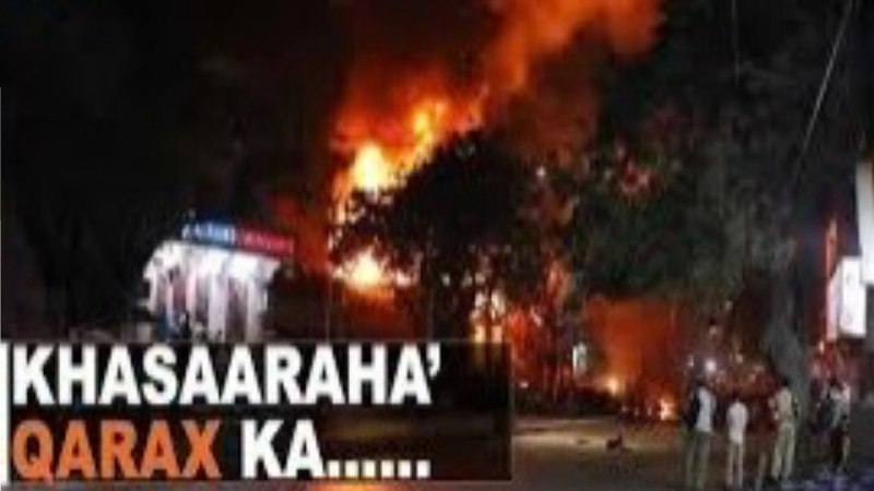 Faahfaahin- Saddex Qarax oo Culus iyo …