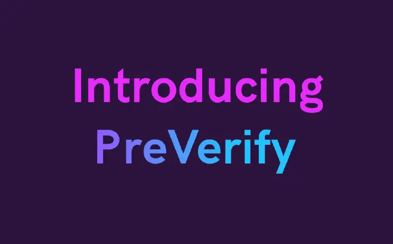 **Use** `/PreVerify` **to generate stunning posts, …