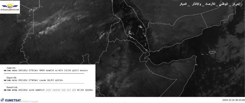 الأرصاد الجوية اليمنية