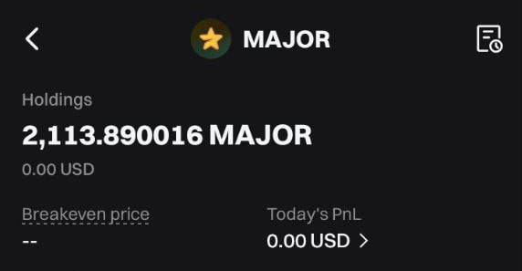 ***⭐️*** $MAJOR ចាប់ផ្ដើមសេនកាក់ចូល Exchange ហើយ Bybit, …