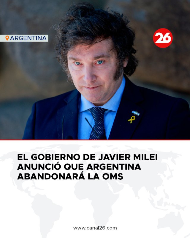 ***🇦🇷*** ARGENTINA SALE DE LA OMS …