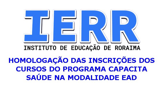 ***📝*** **IERR -** [**HOMOLOGAÇÃO E DIVULGAÇÃO …