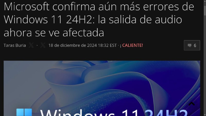 **Microsoft confirma aún más errores de …