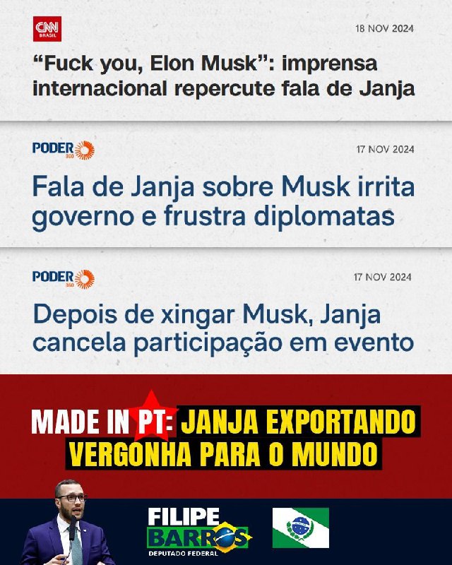 O xingamento de Janja Lula da …