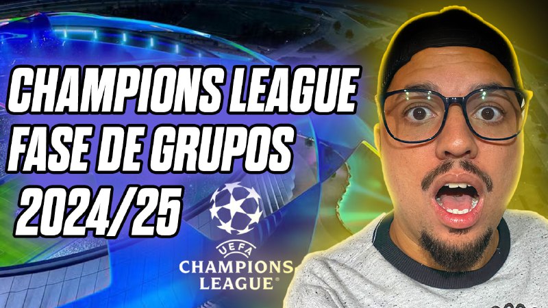 A Champions League vai começar!