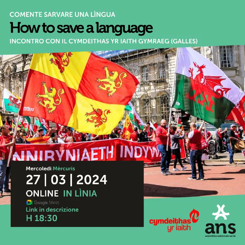 ***🏴󠁧󠁢󠁷󠁬󠁳󠁿*** How to save a language? …