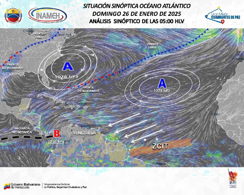 [#26Ene](?q=%2326Ene) [#INAMEHInforma](?q=%23INAMEHInforma) *Situación sinóptica - Océano …