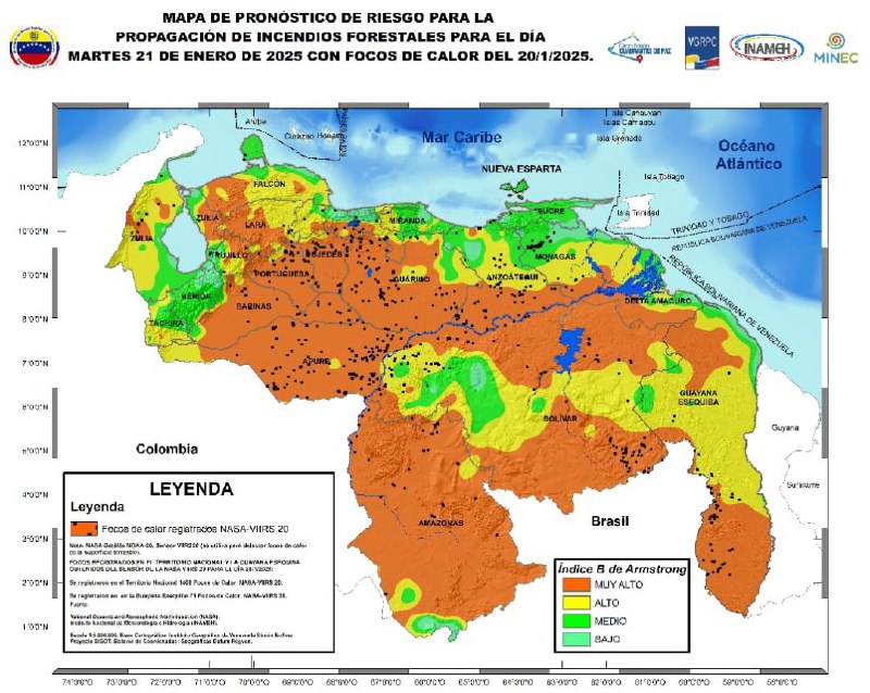 [#21Ene](?q=%2321Ene) [#INAMEHInforma](?q=%23INAMEHInforma) *Mapa de Incendios Forestales* …