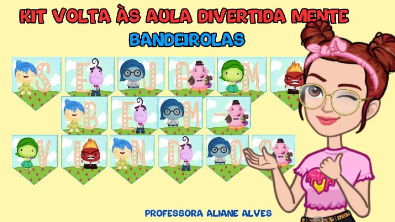 ***?*** BANDEIROLAS SEJAM BEM-VINDOS DIVERTIDA MENTE