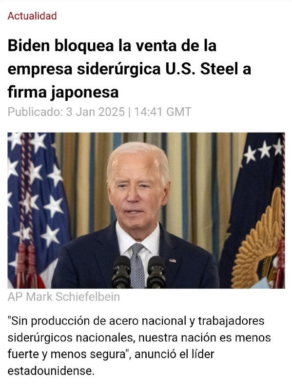 El presidente estadounidense, Joe Biden, bloqueó …