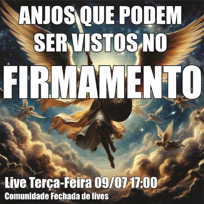 ***🚨*** Live Terça-feira na Comunidade Fechada!