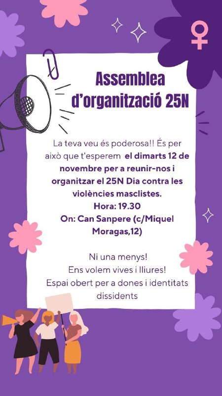 *[AVUI]* Preparem juntes el *25N Dia …