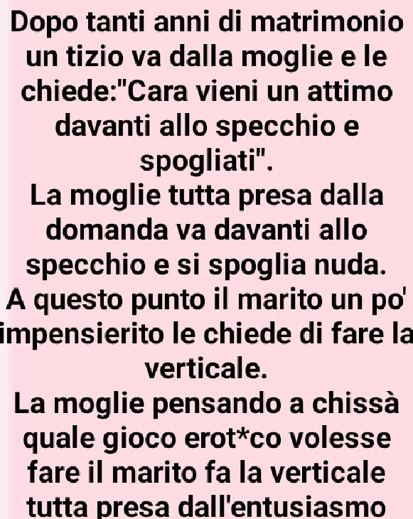 ***🛑*** Dopo tanti anni di matrimonio …