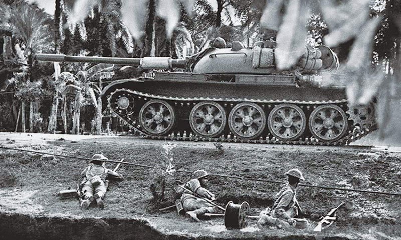 Indian T-54/55 with fake fume extractor; …